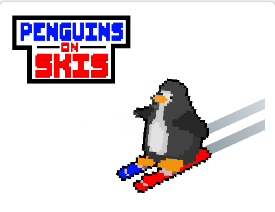 Penguin On Skies!