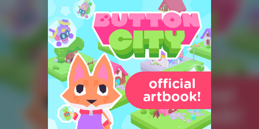 Cover image for Button City Official Artbook