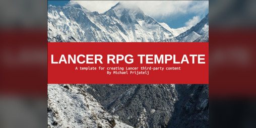 Cover image for Lancer RPG Template