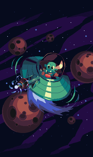 Retro Pocket Rocket