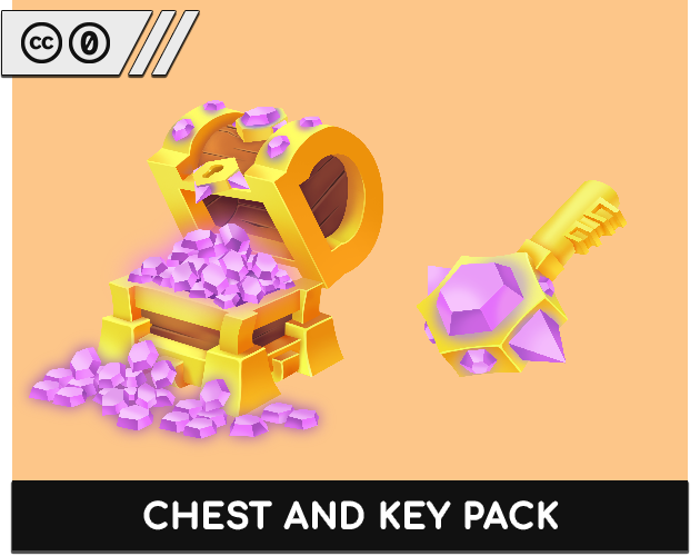 Chest and Key Pack by Foozle