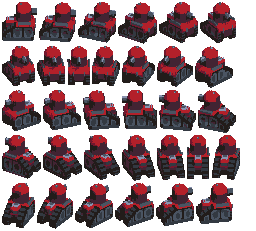 Added new sprite sheets for turrets and tank body! - RTS - Vehicles ...