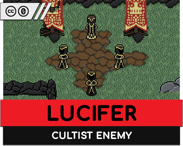 Lucifer Cultist Enemy by Foozle