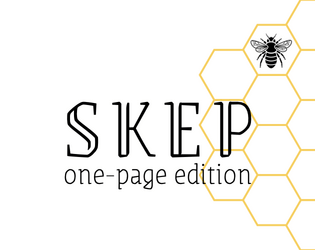 SKEP | one-page edition  