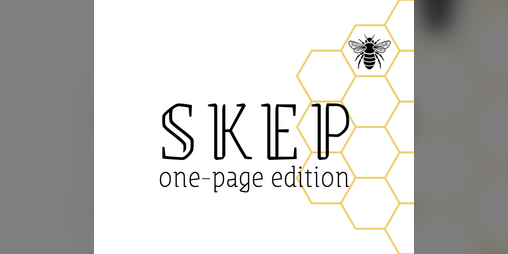 Cover image for SKEP | one-page edition