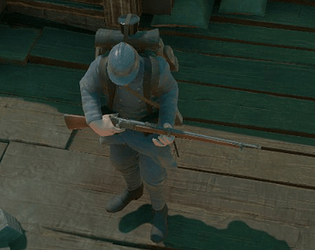 Lebel rifle for Cinder