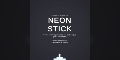 Cover image for Neon Stick - Game Jam Edition