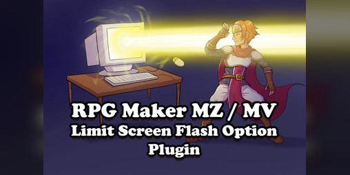 Cover image for RPG Maker MZ/MV Limit Screen Flash Option Plugin