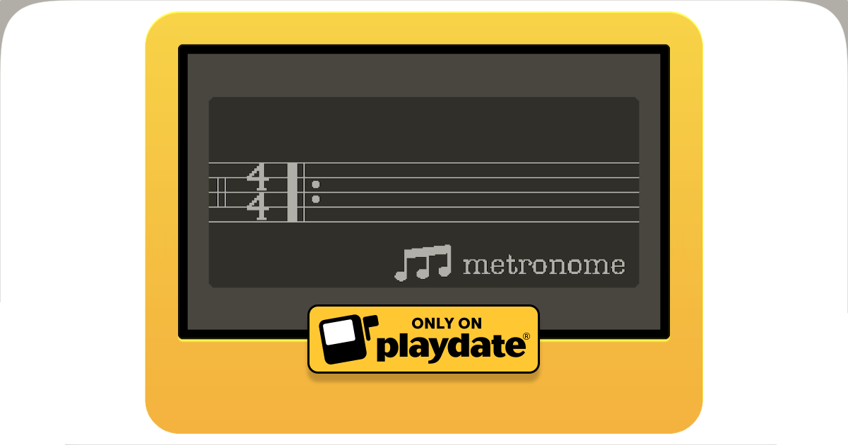 Metronome for Playdate