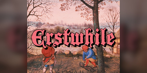 Cover image for Erstwhile