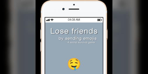 Cover image for Lose friends by sending emojis