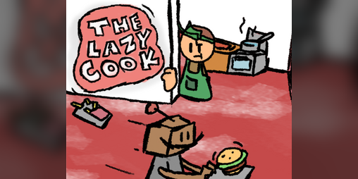 Cover image for The Lazy Cook