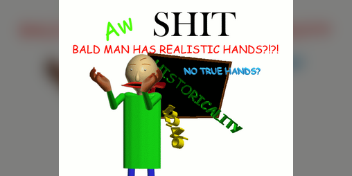 Cover image for Baldi Has Realistic Hands