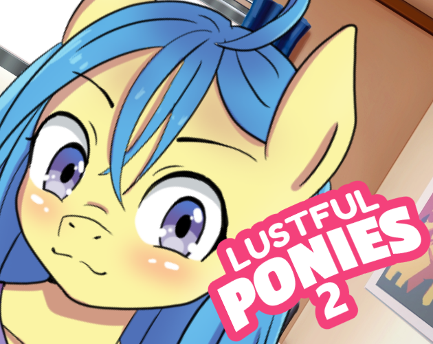 Cover art for Lustful Ponies 2 DEMO by artoonu — adult visual novel