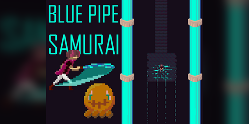 Cover image for Blue Pipe Samurai