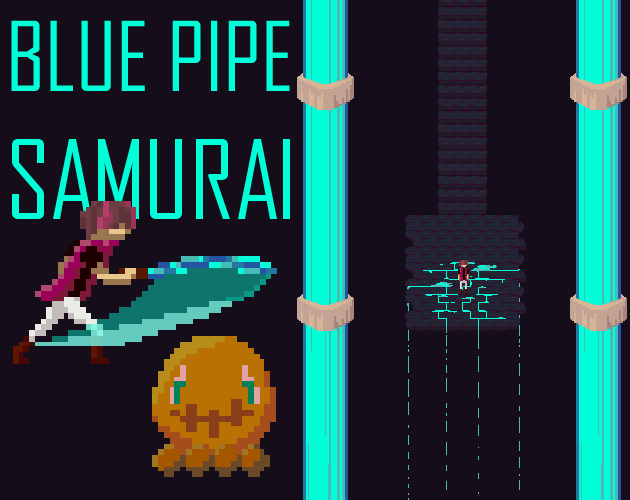 Cover image for Blue Pipe Samurai