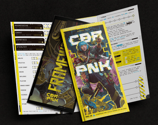 CBR+PNK Core   - Tabletop RPG for cinematic cyberpunk one-shots. 