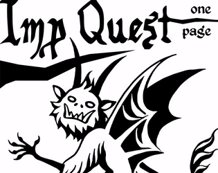 One Page Imp Quest   - small adventure game about imps 