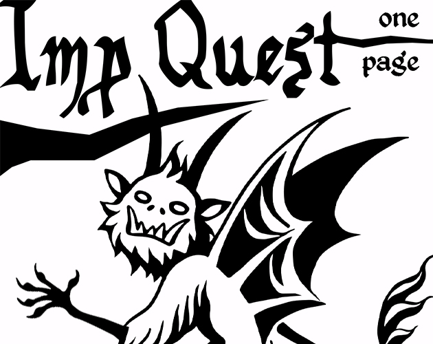 Cover image for One Page Imp Quest