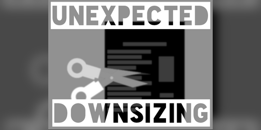 Cover image for Unexpected Downsizing