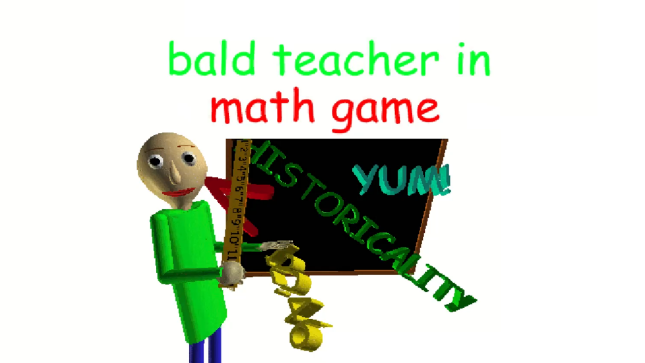 BBIEAL fan game) Bald Teacher in Math Game by NoTCupDave