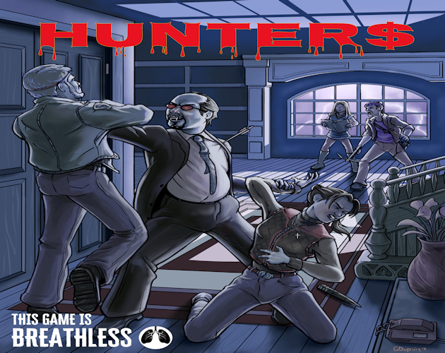 Cover image for Hunter$ (Breathless)
