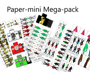 Beyond the Spozak Paper Minis Mega-pack  