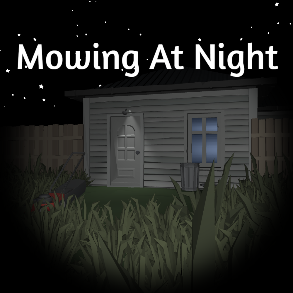 Mowing At Night cover
