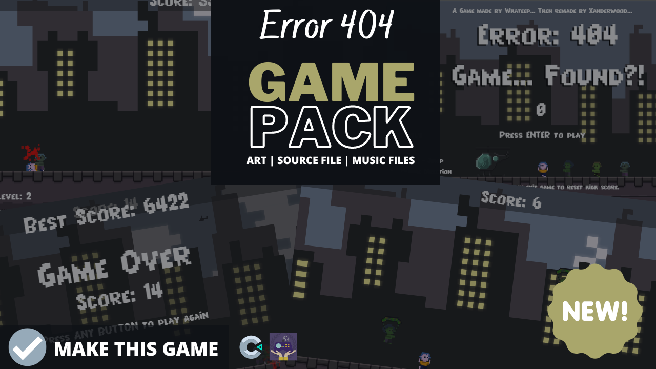 Error 404 Game Pack