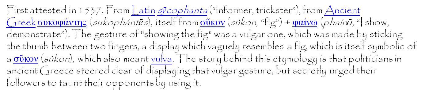 Enchiridion Sycophanta