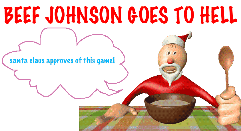 BEEF JOHNSON GOES TO HELL FOR HIS CRIMES