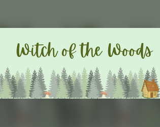 Witch of the Woods   - Solo journaling rpg for the one page RPG game jam 