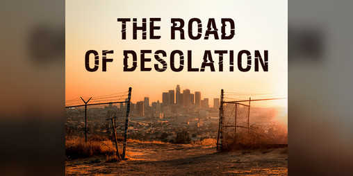Cover image for Road of desolation