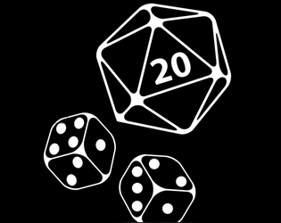 1pageD20   - A simple, barebones ruleset for running a roleplaying game using d20 dice. 