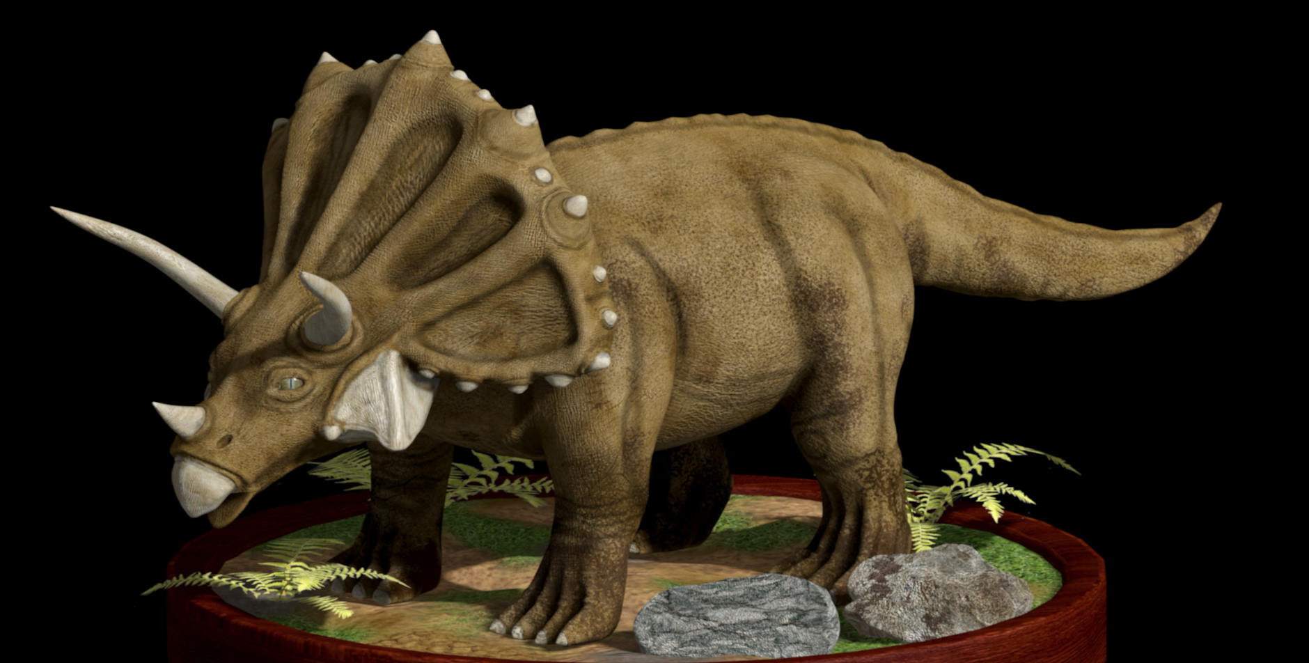 Triceratops model by leonidius321