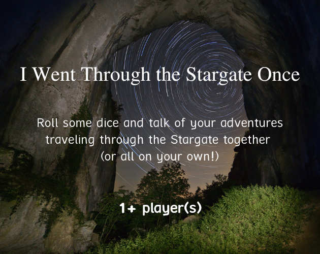 Cover image for I Went Through the Stargate Once