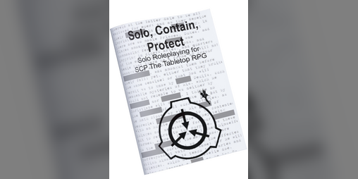 SCP The Tabletop RPG
