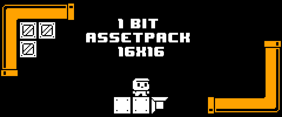1 Bit Asset Pack 16x16