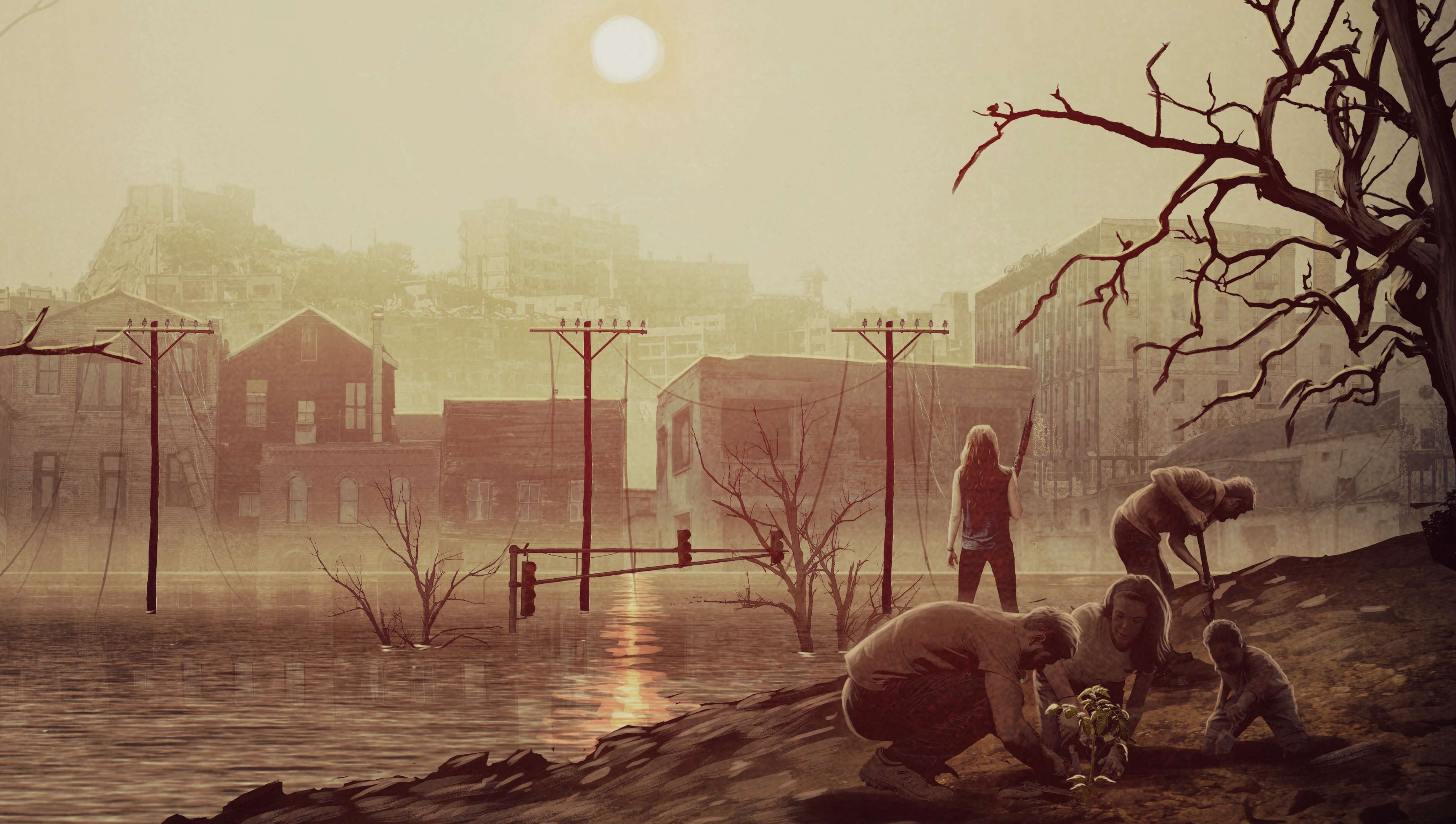 Cover image for Under the Glare of a Vengeful Sky