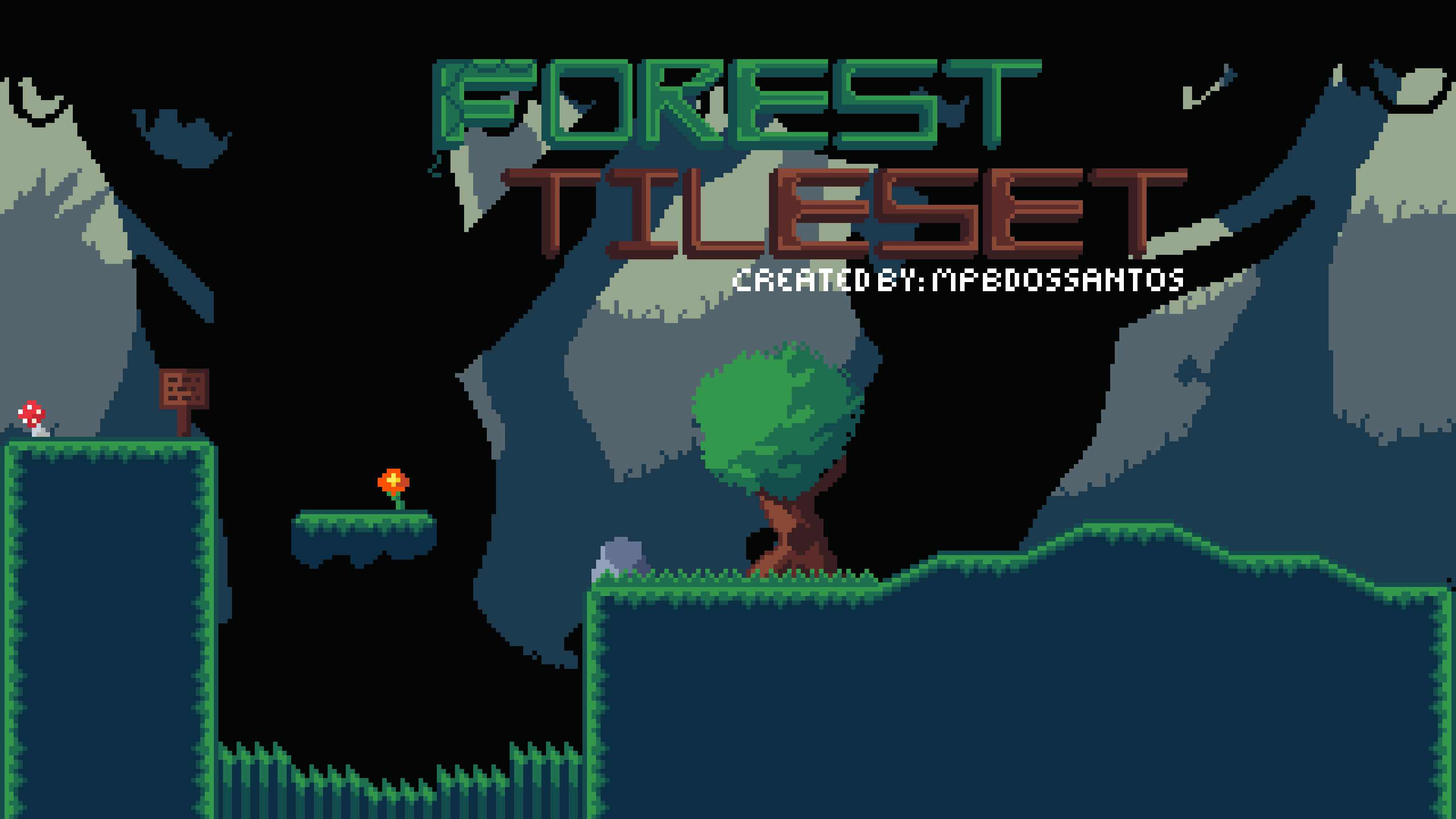 Forest Tileset (Pixel Art)