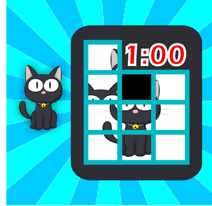Cover image for Sliding pet puzzle