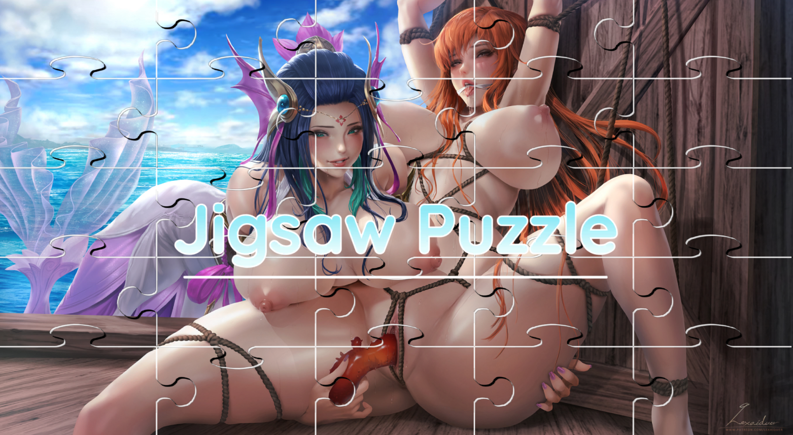 Jigsaw Puzzle Sexy Girl