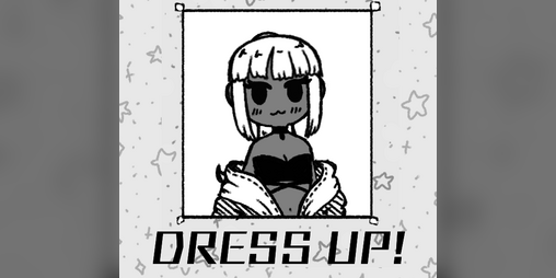 Cover image for Sketchy Girl Dress Up Game!