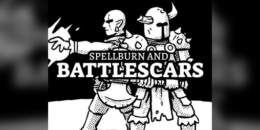 Cover image for Spellburn and Battlescars