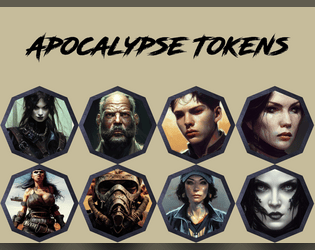 90+ Apocalypse Character VTT Tokens by Jackledead  