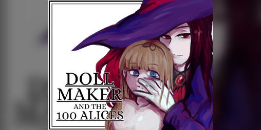 Cover image for Dollmaker and the 100 Alices