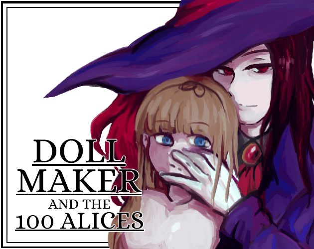 Cover image for Dollmaker and the 100 Alices