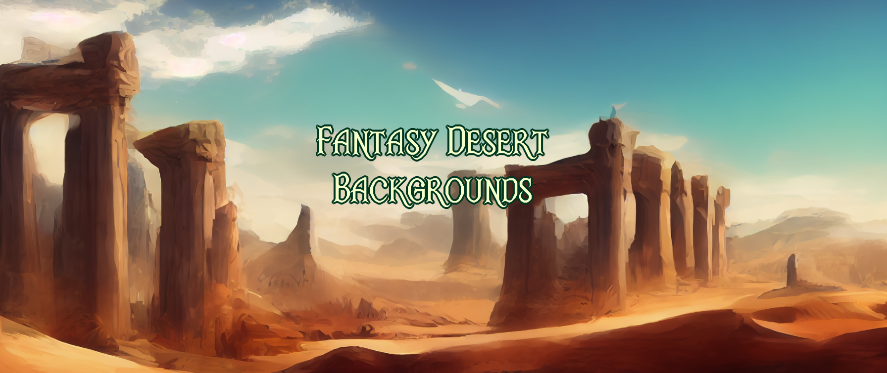 Fantasy Desert Backgrounds
