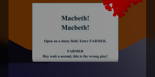 Cover image for Macbeth! Macbeth!