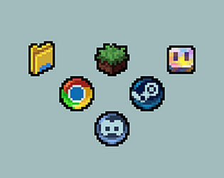 Christmas treats 32x32 icons pixel art! by ToffeeHazel